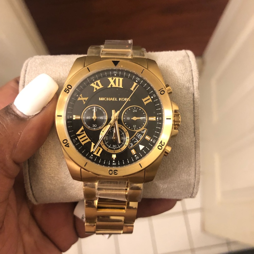 Michaels Kors Men’s Gold Watch